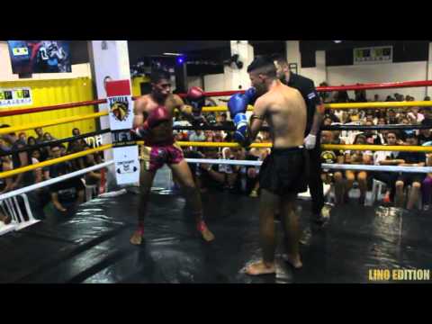 4º Epic Muaythai Brasil - Pablo "Bigodão" (Monster Gold Team) x Pedro "Thai" (Puro Thai) 55Kg.