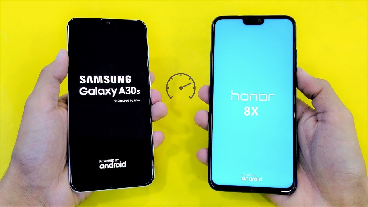 Samsung Galaxy A30s vs Honor 8X - Speed Test
