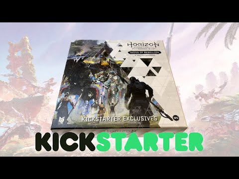 Kickstarter Exclusives  - Horizon Forbidden West: Seeds of Rebellion Kickstarter Unboxing