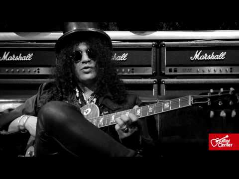 Slash: At Guitar Center, Technique and Style