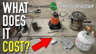 Initial SETUP COST To Melt Metal At Home - FULL BREAKDOWN Of The Tools Needed