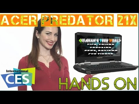 Acer Predator 21x Gaming Laptop The BIGGEST, HEAVIEST, CURVED Display Laptop EVER - $9,000