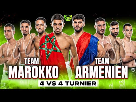 4vs4 TEAM FIGHT - Morocco vs Armenia - RINGLIFE COMBAT Underground 4
