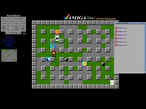 Highlight: Playing MasterBlaster using AmigaLive