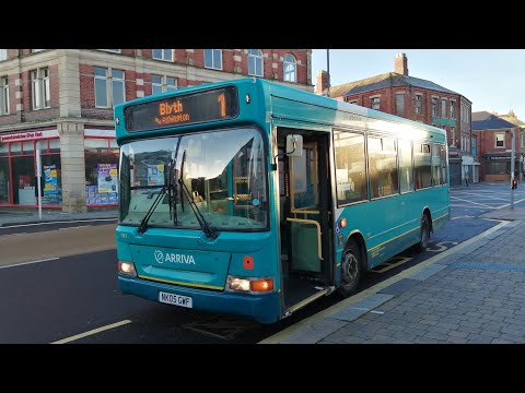 Route 1: 1767/NK05 GWF-Arriva Northumbria-Dennis Dart SLF/Dennis MPD