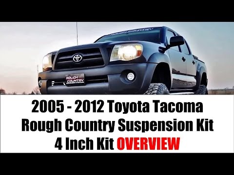 Toyota Tacoma Rough Country - 4 Inch Suspension Kit Overview - 2005 - 2012 Toyota