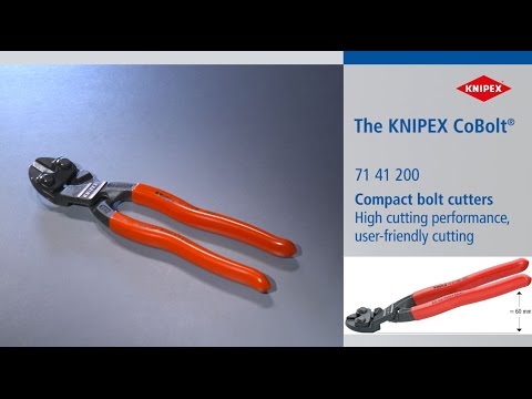 KNIPEX CoBolt® Compact Bolt Cutters video