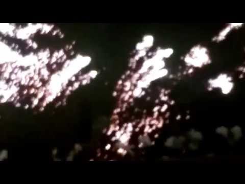 Pyronale 2014 am Olympiastadion auf dem Maifeld in Berlin