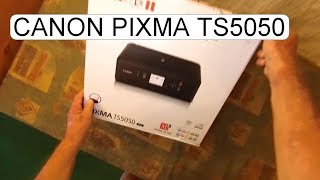 UNBOXING CANON PIXMA TS5050