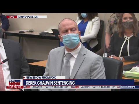 Derek Chauvin sentenced to more than 20 years in prison