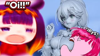 IRyS went from seiso to yabai real fast on Ina's stream