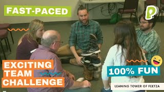 Simple Team-Building Exercise - Leaning Tower of Feetza