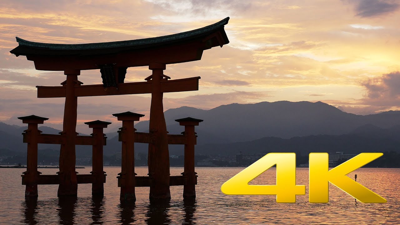 Miyajima Great Torii sunset