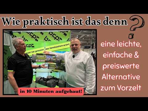 CARAVANING MESSE HAMBURG 2026 💫Markisen-Seitenwände im  "Handtaschenformat" für Camper #gadgets