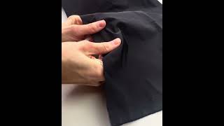 33044 Ткань плащовая цвет Иссиня-чёрный, плотность 170 гр/м2, ширина 142 см на YouTube