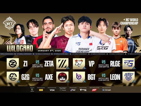 🔴 LIVE | WILD CARD DAY 1 | M7 World Championship | (FIL)