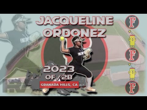 2023 Jacqueline Ordonez Outfield & Second Base Softball Skills Video - Firecrackers-Steiner/Bastien