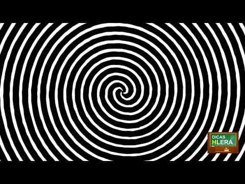 Vídeo ilusão de ótica (efeito forte)