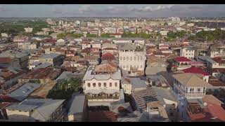 The two highest rooftop Tea House Restaurants Stone Town Zanzibar