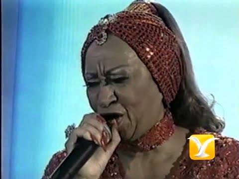 Celia Cruz en el festival de Viña del Mar