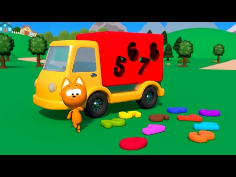 Kitty's Games - Learn numbers with Sorter Truck - premiere on the channel