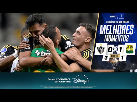 Gols e lances de Atlético Mineiro x Bucaramanga