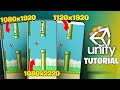 How To Make Your Game Look The Same On All Mobile Screen Sizes Unity Mobile Game Development