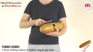 Video thumbnail for Güiro MEINL GU9 | How to play Güiro | Sound demonstration by MusicMaxEu