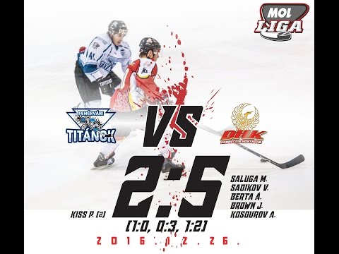 MOL172 Fehérvári Titánok - Debreceni HK   2:5 (1:0, 0:3, 1:2) 2016.12.26