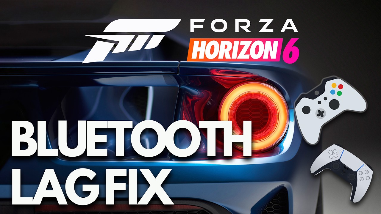 Forza Horizon 6 Low FPS Stuttering Issue When Using Bluetooth Controller On PC FIX🎮