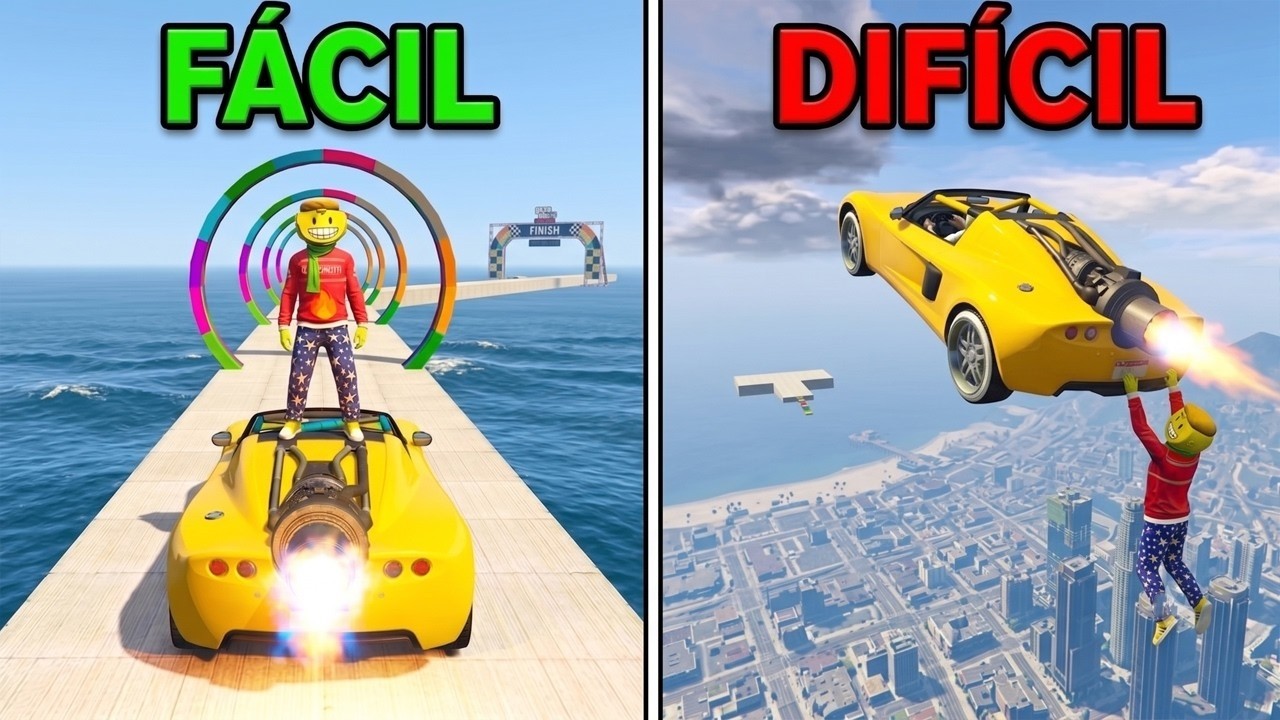 CARRERA PERO CADA SEGUNDO ES MAS DIFICIL! - GTA 5 ONLINE