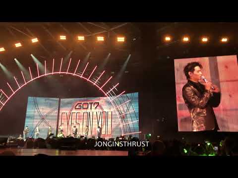 [FANCAM] Introduction Ment @ GOT7 Eyes On You in Berlin 180608