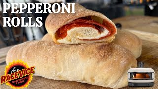 LIGHT, CHEESY AND DELICIOUS!!! PEPPERONI ROLLS COOKED IN THE @gozney  S1 DOME.  
