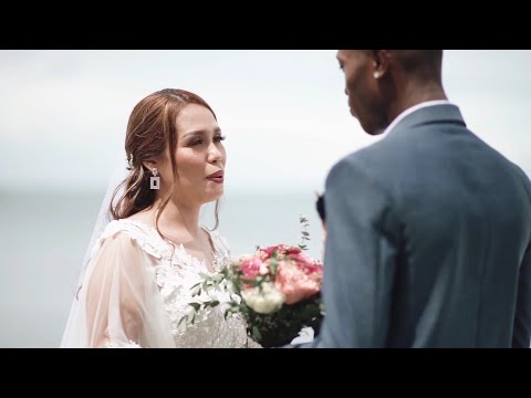 OUR WEDDING DAY 💍 | ITALIAN - FILIPINA BEACH WEDDING VIDEO! | *emotional Wedding* || pt 1/3