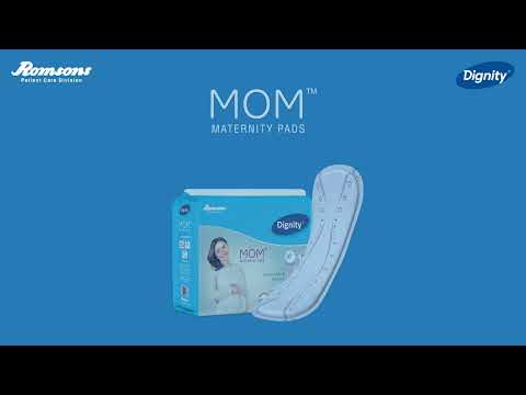 Cotton dignity mom maternity pads