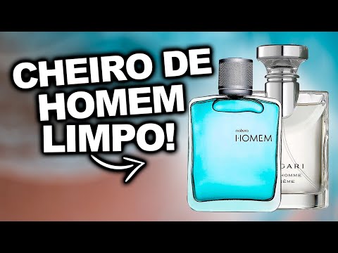 PERFUMES COM "CHEIRO DE HOMEM LIMPO" E CAMPEÕES DE ELOGIOS! Importados e Nacionais!