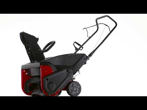 CRAFTSMAN 21-in 123cc ES Single-Stage Snow Thrower