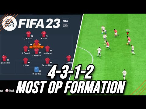 THE MOST META TACTICS POST PATCH! Best 4312 Custom Tactics FIFA 23