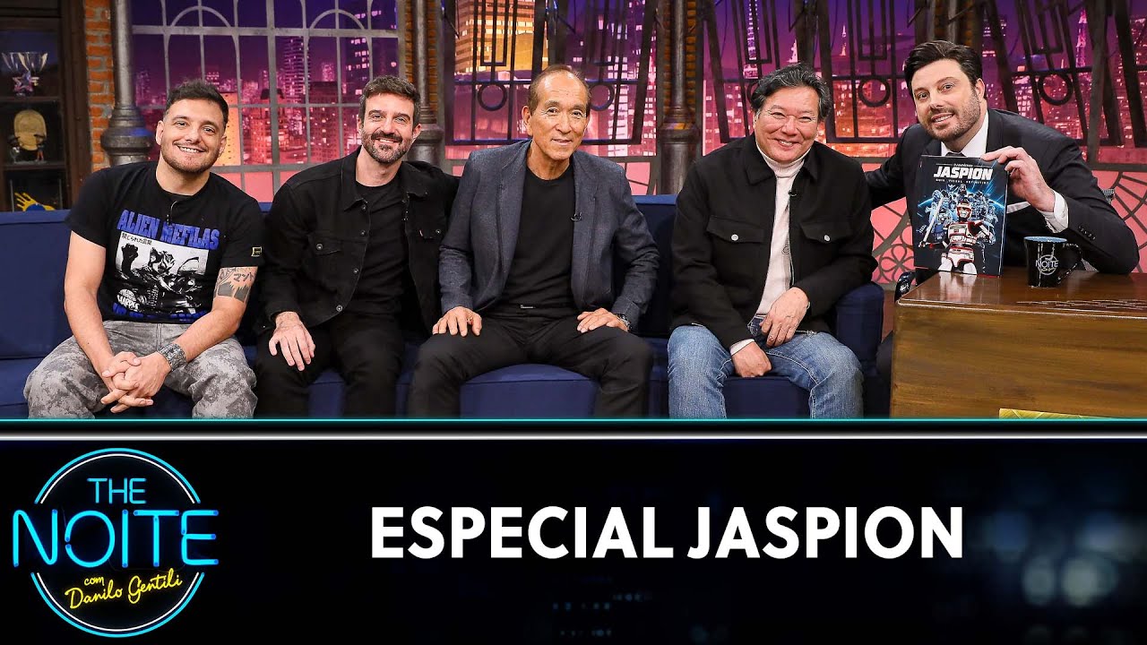 Especial Jaspion - Adriano Almeida, Carlos Takeshi, Toshi Egashira e Ricardo Cruz|The Noite 10/09/24