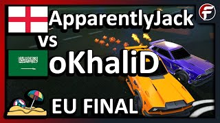 ApparentlyJack vs oKhaliD | Feer Fest EU Grand Final | Rocket League 1v1