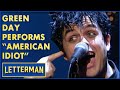 Green Day Performs American Idiot David Letterman