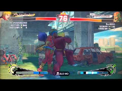 SSF4 AE:2012 Its showtime360 (Ken) vs BuriBRIO (Dhalsim)