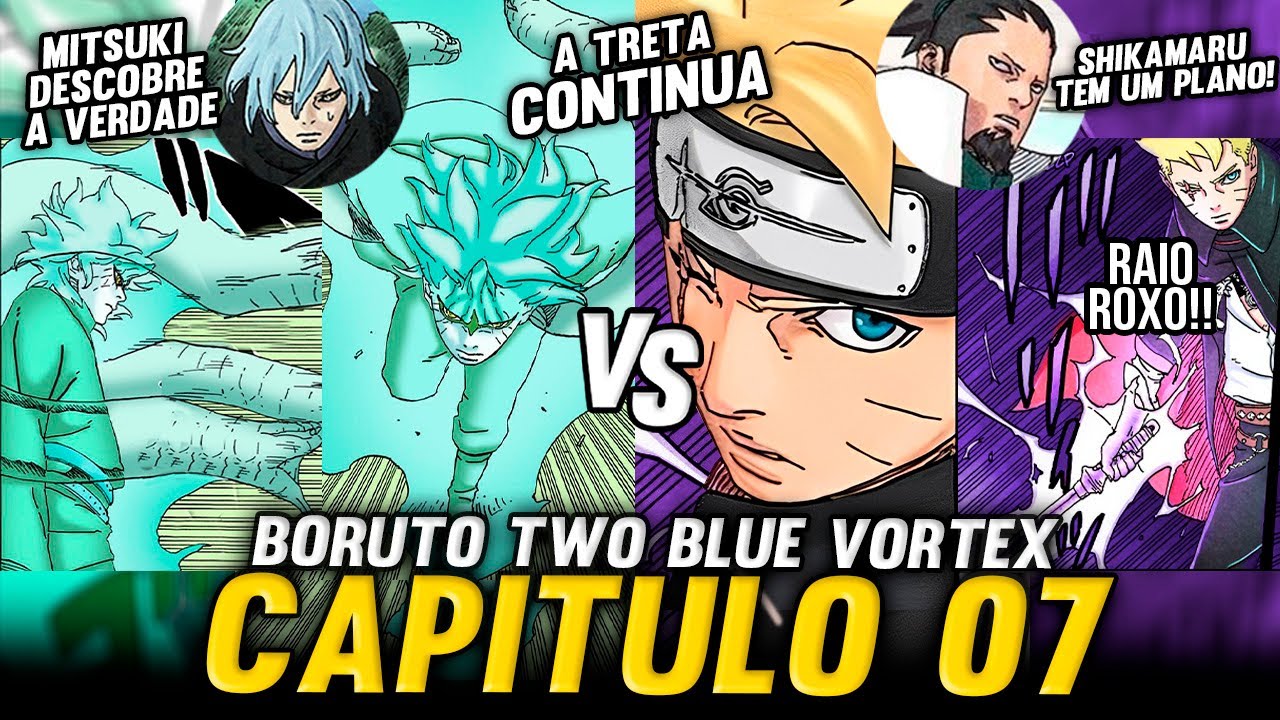 BOMBA! BORUTO SOLA MITSUKI NO MODO SÁBIO E REVELA TODA A VERDADE - BORUTO TWO BLUE VORTEX CAP 07