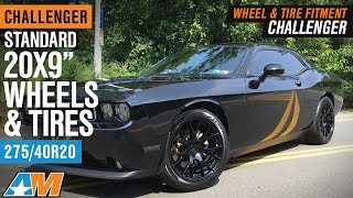 Hellcat Style Matte Black Wheel; 20x9 (08-23 RWD Challenger)
