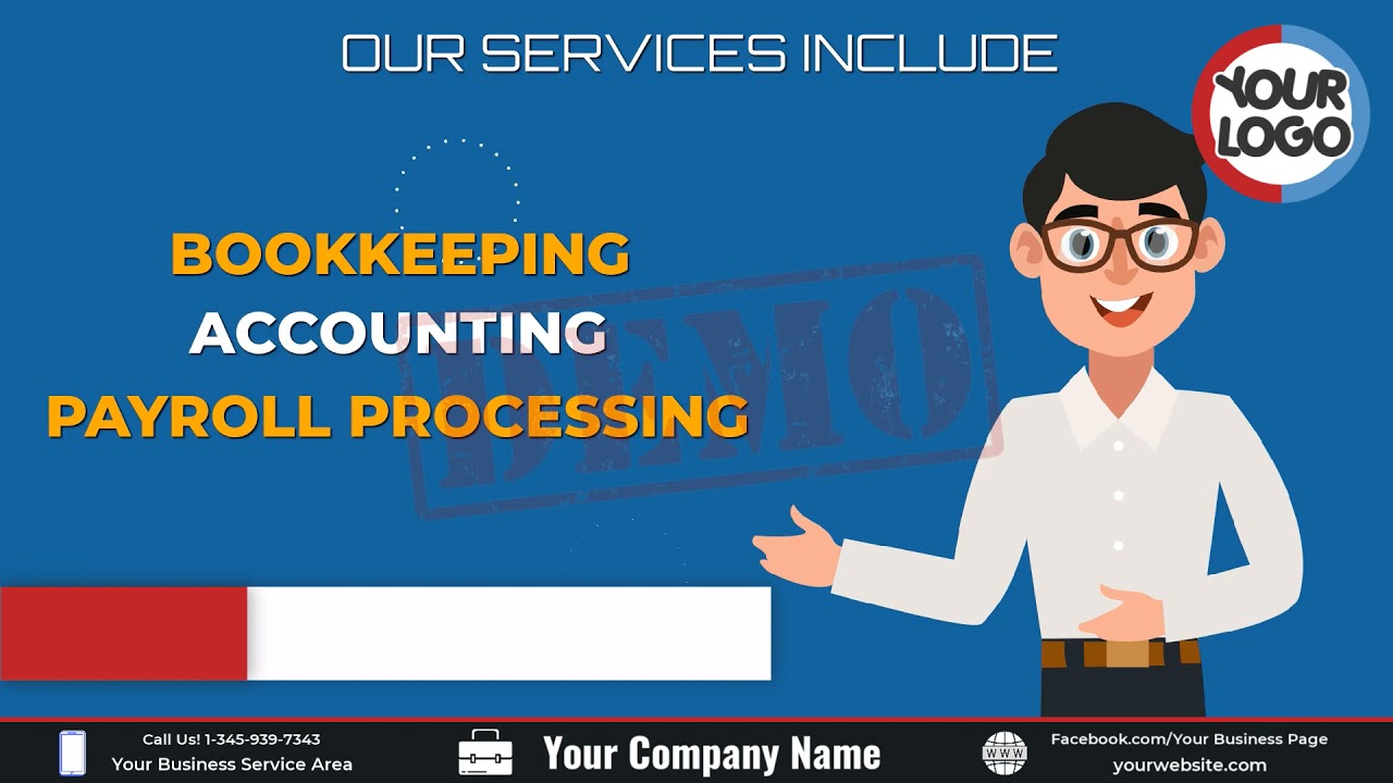 Accountant 2D Animated Promo Video AD | Video AD for accountants that gets more leads