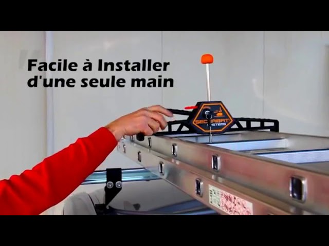 Leiterbefestigung für Dachträger