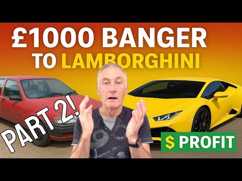 Flipping Cheap Cars Until I Get A Supercar | Banger to Bull Part 2