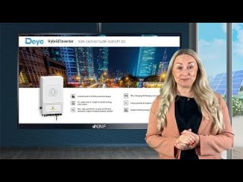 Офіційне відео Deye про однофазні гібридні інвертори