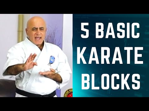 How to learn 5 basic karate blocks?