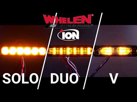 [COMPARISON] between Whelen ion SOLO VS ion DUO VS ionV